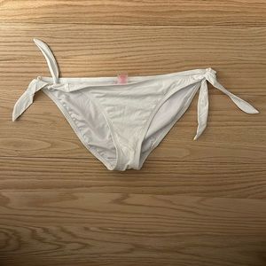 Lilly pulitzer white bikini bottoms